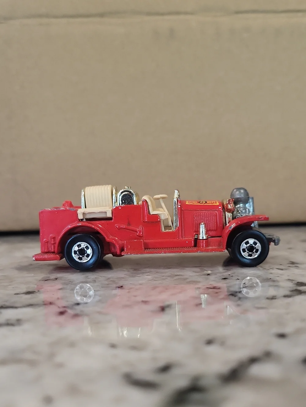Hot Wheels 1980 Old Number 5 Fire Truck